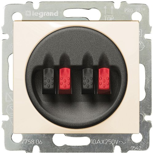 Розетка аудио без рамки Legrand Valena 2-м. слоновая кость фото Розетка аудио без рамки Legrand Valena 2-м. слоновая кость картинка